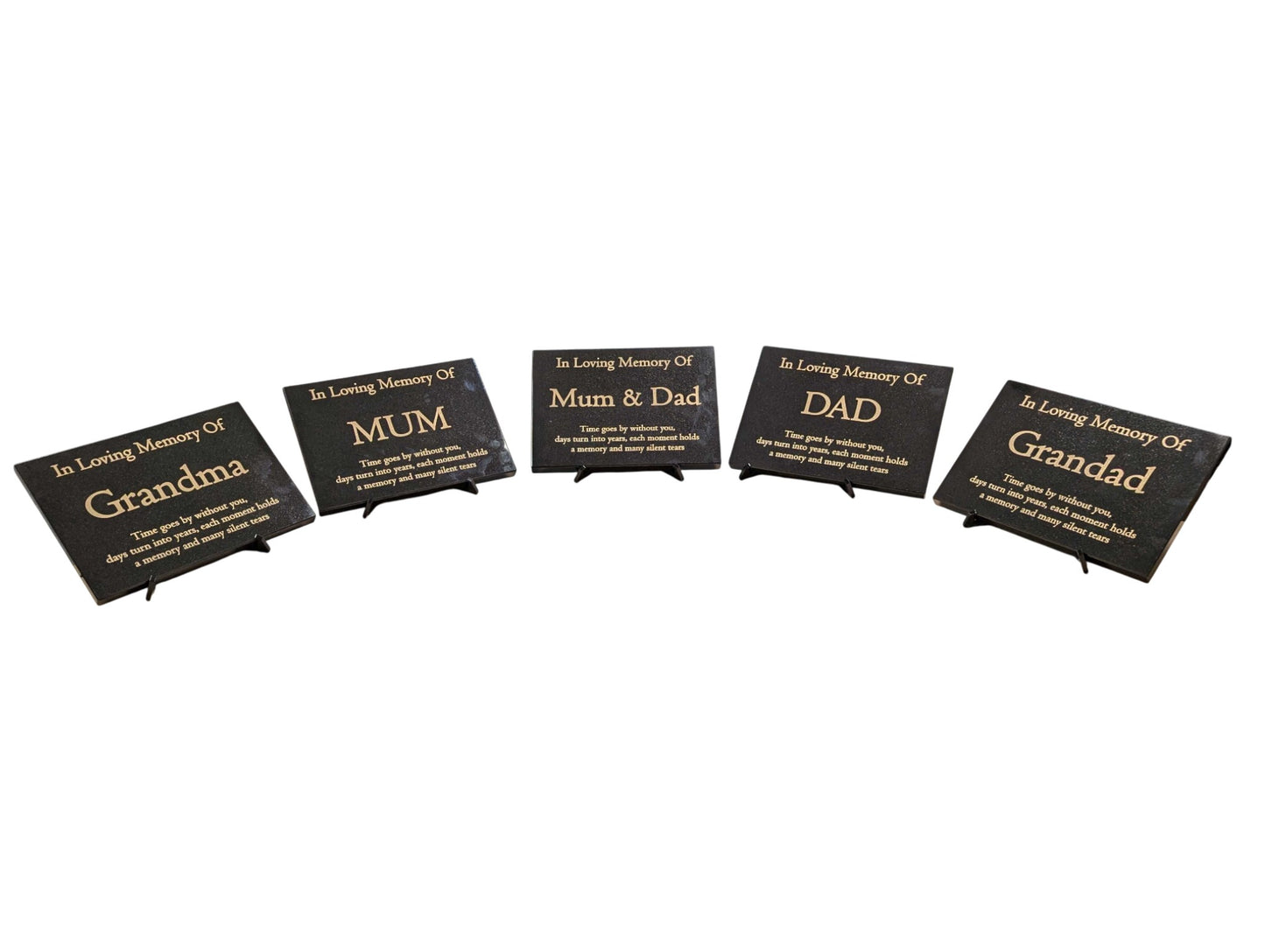 Florist Starter Pack – Plaques (5-pack) £180 Ex VAT