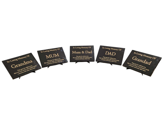 Florist Starter Pack – Plaques (5-pack) £180 Ex VAT