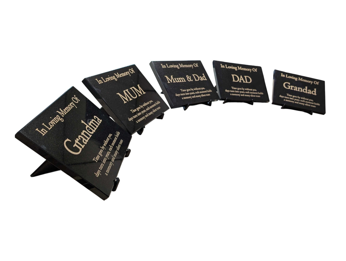 Florist Starter Pack – Plaques (5-pack) £180 Ex VAT