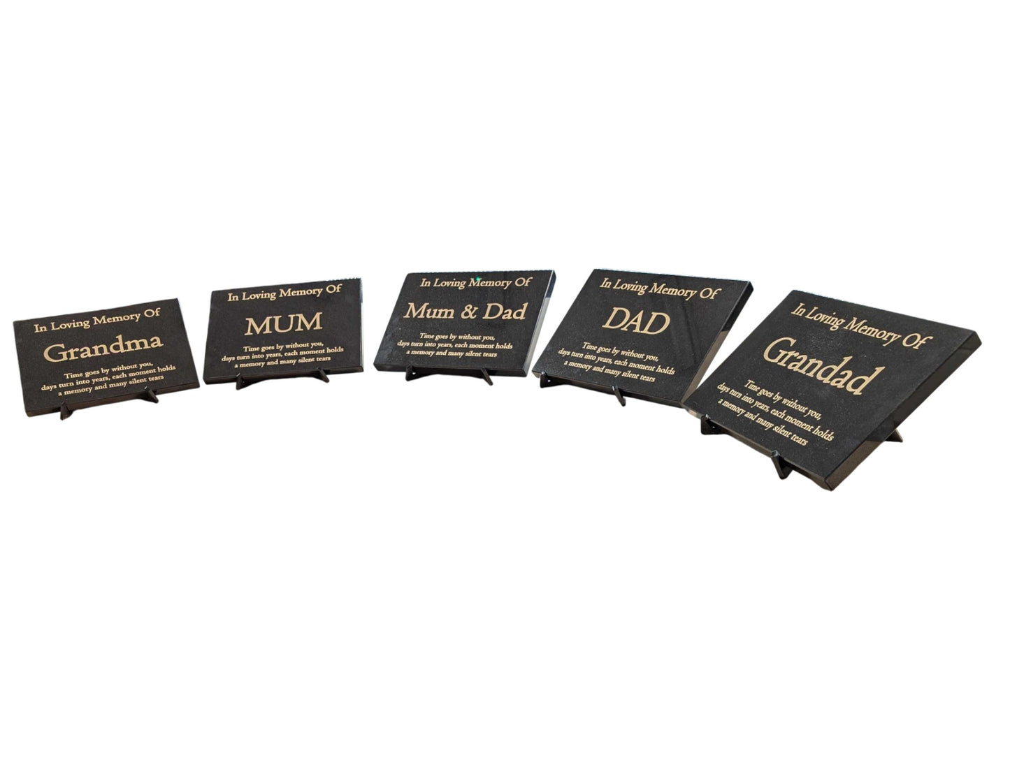 Florist Starter Pack – Plaques (5-pack) £180 Ex VAT